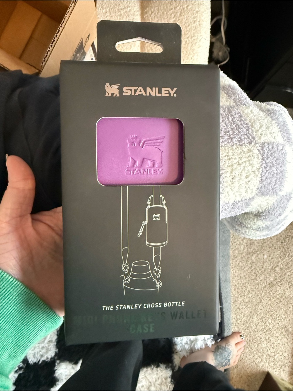 Stanley Purple Cross Bottle Wallet Case